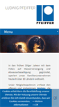 Mobile Screenshot of ludwigpfeiffer.com